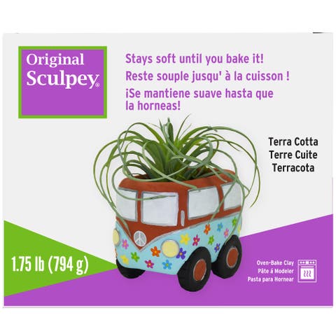 Terra Cotta, 1.75 lb Polymer Oven Bake Clay