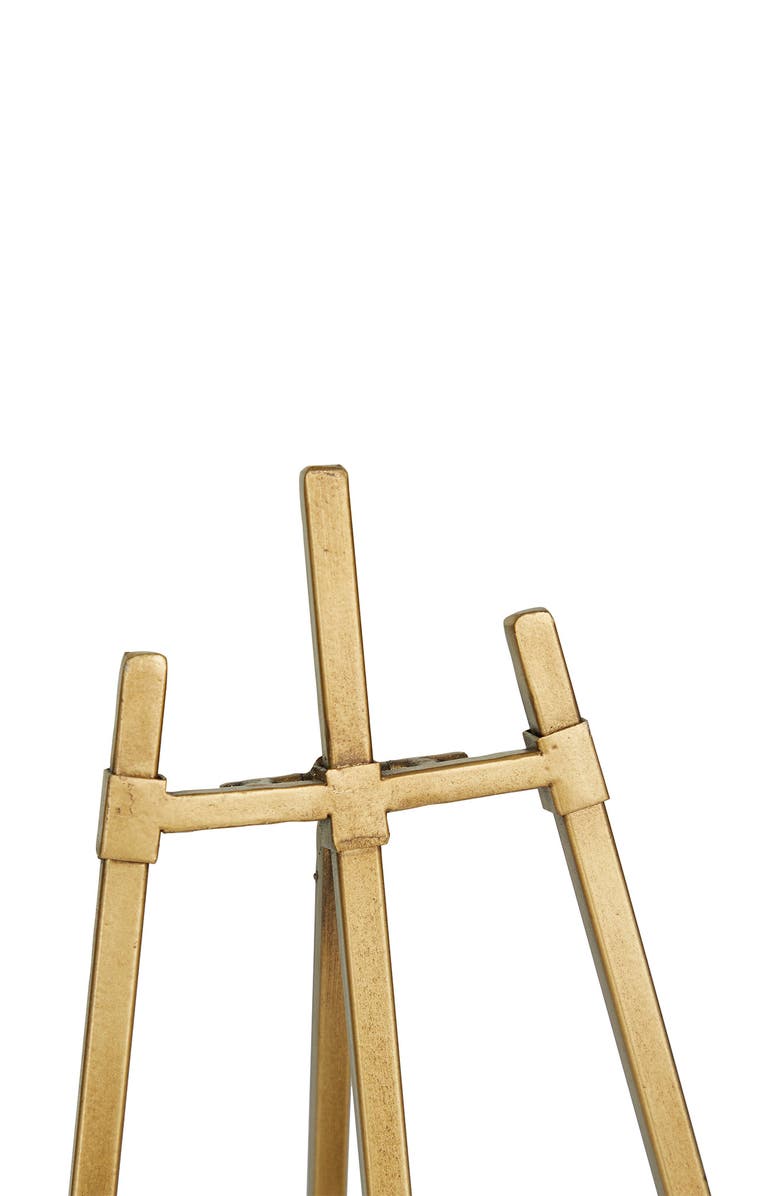 SONOMA SAGE HOME Goldtone Metal Traditional Easel with Foldable Stand - Set of 2, Alternate, color, Gold