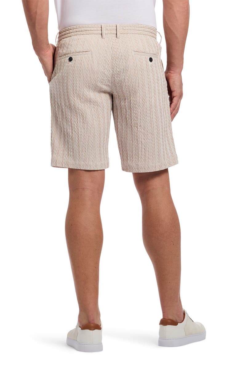Robert Graham Fornillo Woven Drawstring Shorts, Alternate, color, Khaki