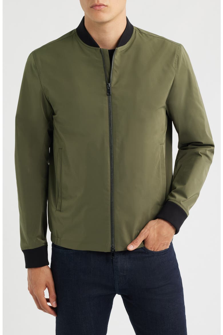 Amir Essential Foundation Jacket, Alternate, color, DARK OLIVE