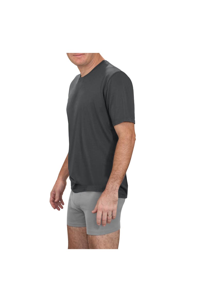 Mens Soft 100% Organic Cotton Boxer Briefs, Alternate, color, Red