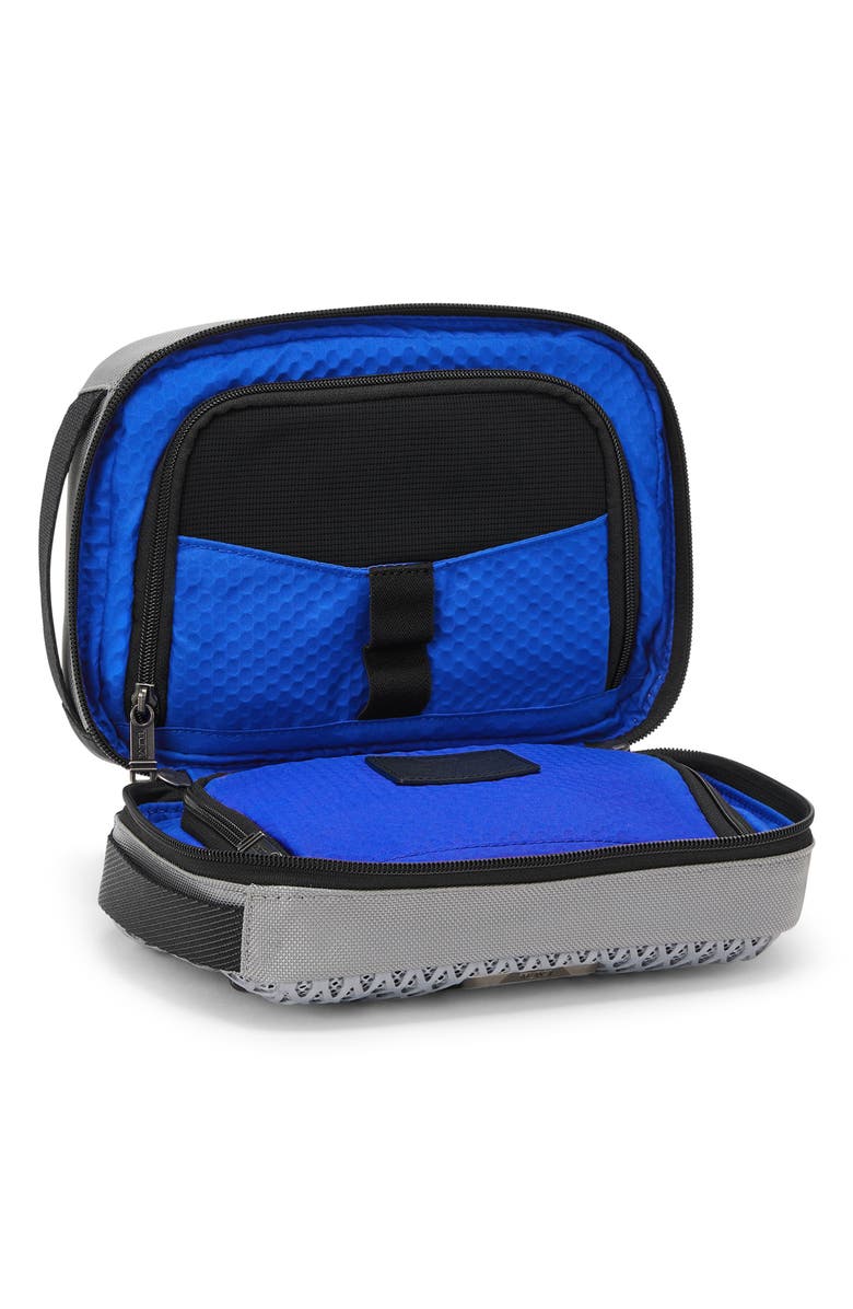 TUMI Alpha Bravo Response Travel Kit, Alternate, color, Pearl Grey Mesh