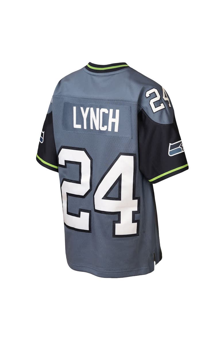 Youth Mitchell & Ness Marshawn Lynch Blue Seattle Seahawks Legacy Jersey, Alternate, color, Blue