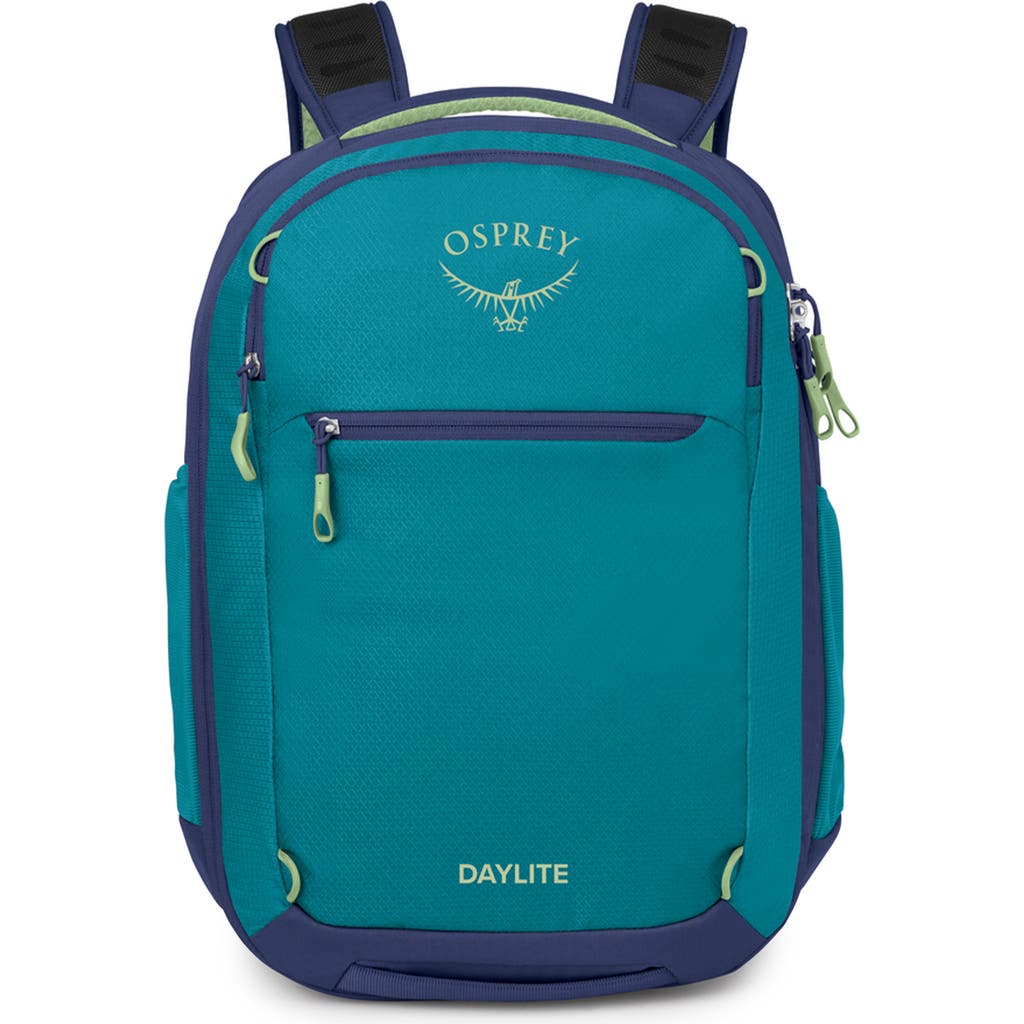 Osprey The Daylite Expandable 26+6 Travel Pack In Blue Spikemoss/alkaline