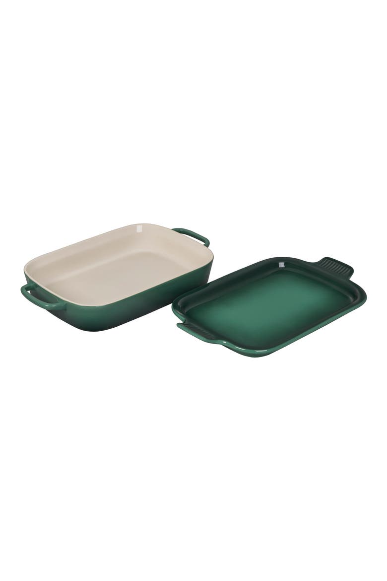 2.75-Quart Rectangular Dish & Platter Lid, Alternate, color, ARTICHAUT