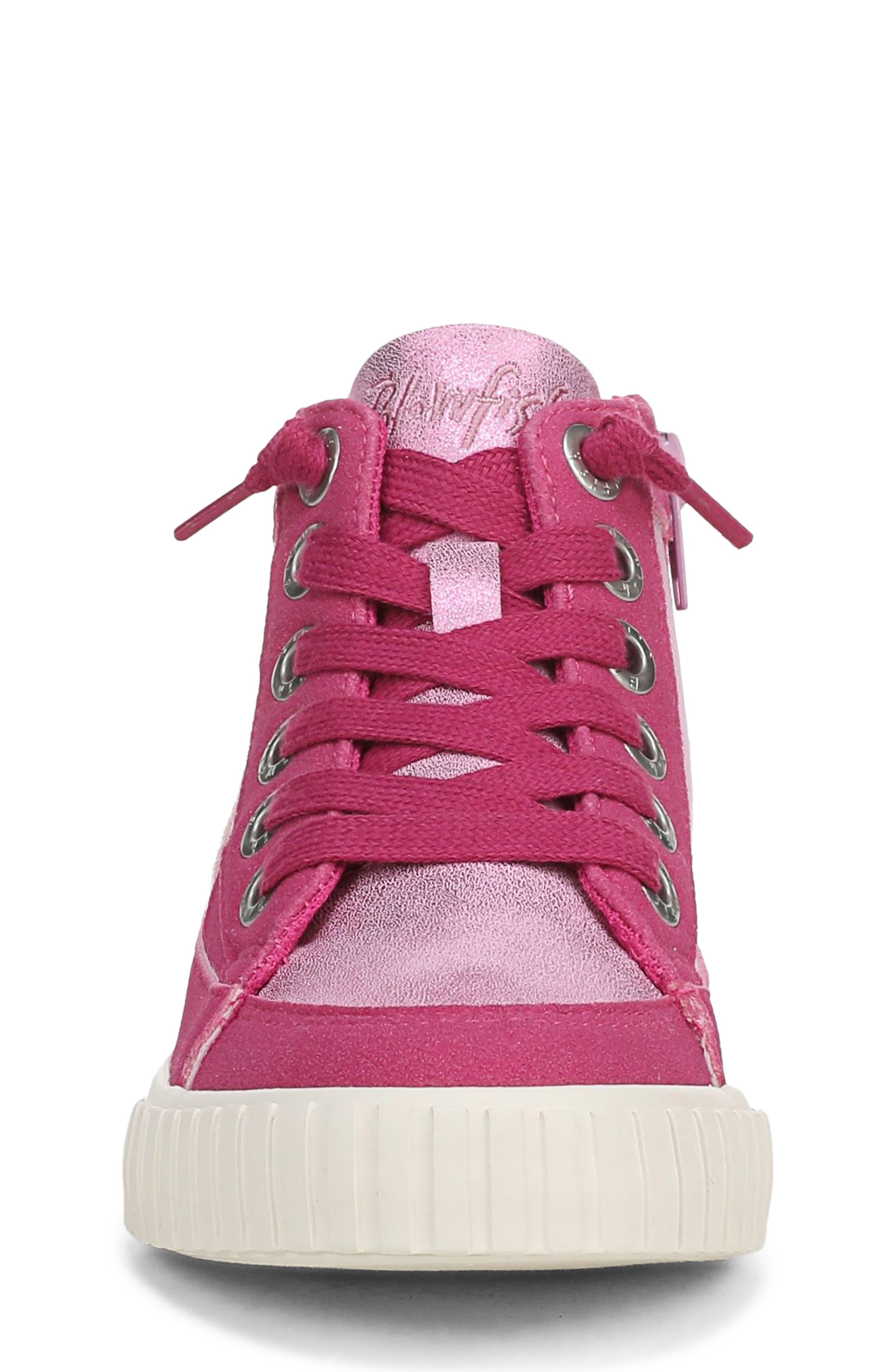 Kids' Wander Up High Top Sneaker, Alternate, color, PINK GLOW