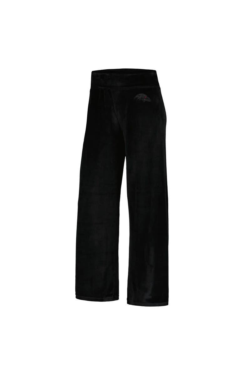 DKNY SPORT Women's DKNY Sport  Black Baltimore Ravens Demi Straight Leg Pants, Alternate, color, 