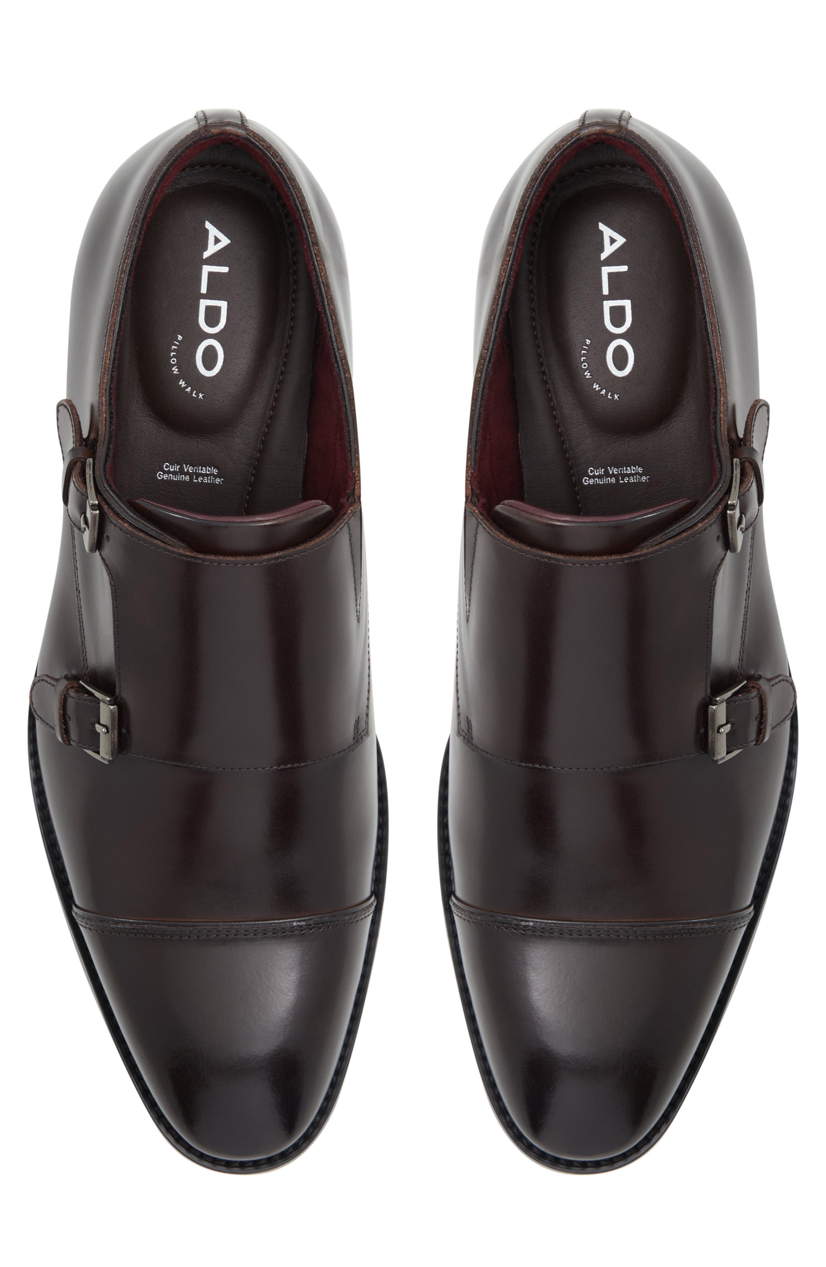 ALDO Zigof Cap Toe Double Monk Strap Shoe, Alternate, color, 
