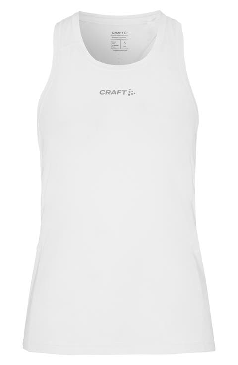 Essence Perforated Jersey Racerback Tank