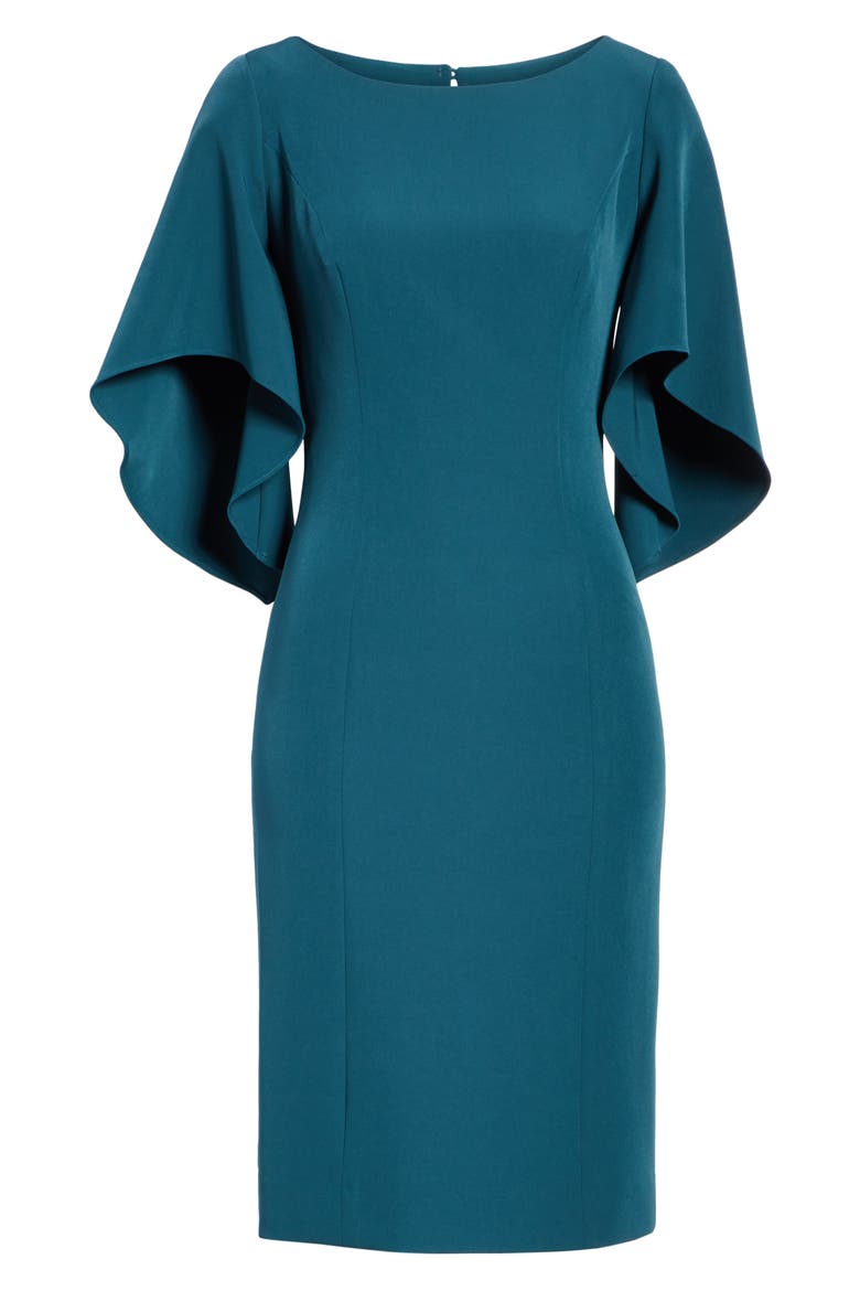 Mila Cady Dress, Alternate, color, PEACOCK