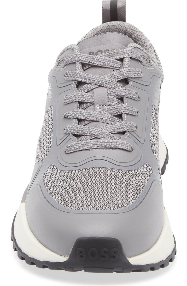 BOSS Jonah Running Shoe, Alternate, color, Medium Grey