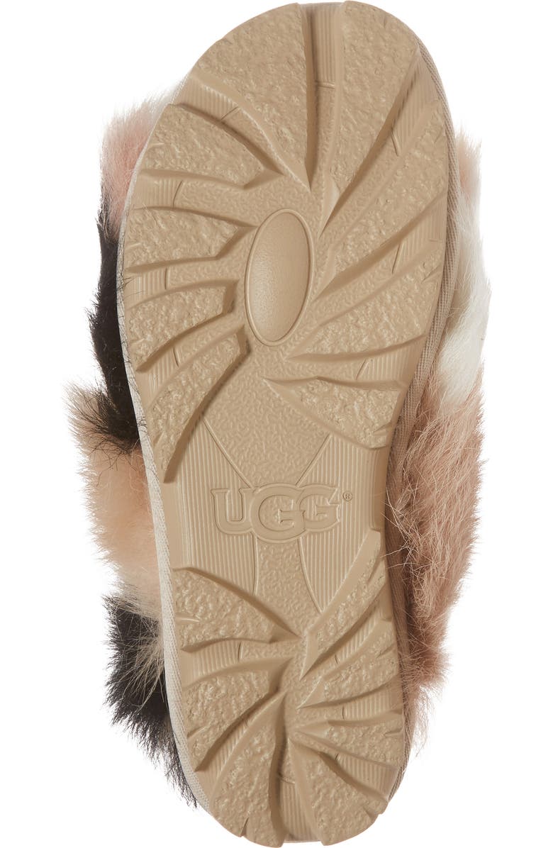 UGG<sup>®</sup> Shag It Crazy Genuine Toscana Shearling Slide Sandal, Alternate, color,
