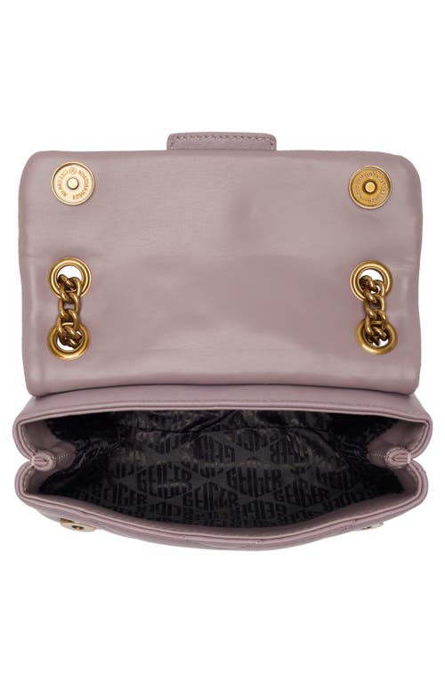KURT GEIGER KURT GEIGER LONDON MINI KENSINGTON LEATHER SHOULDER BAG