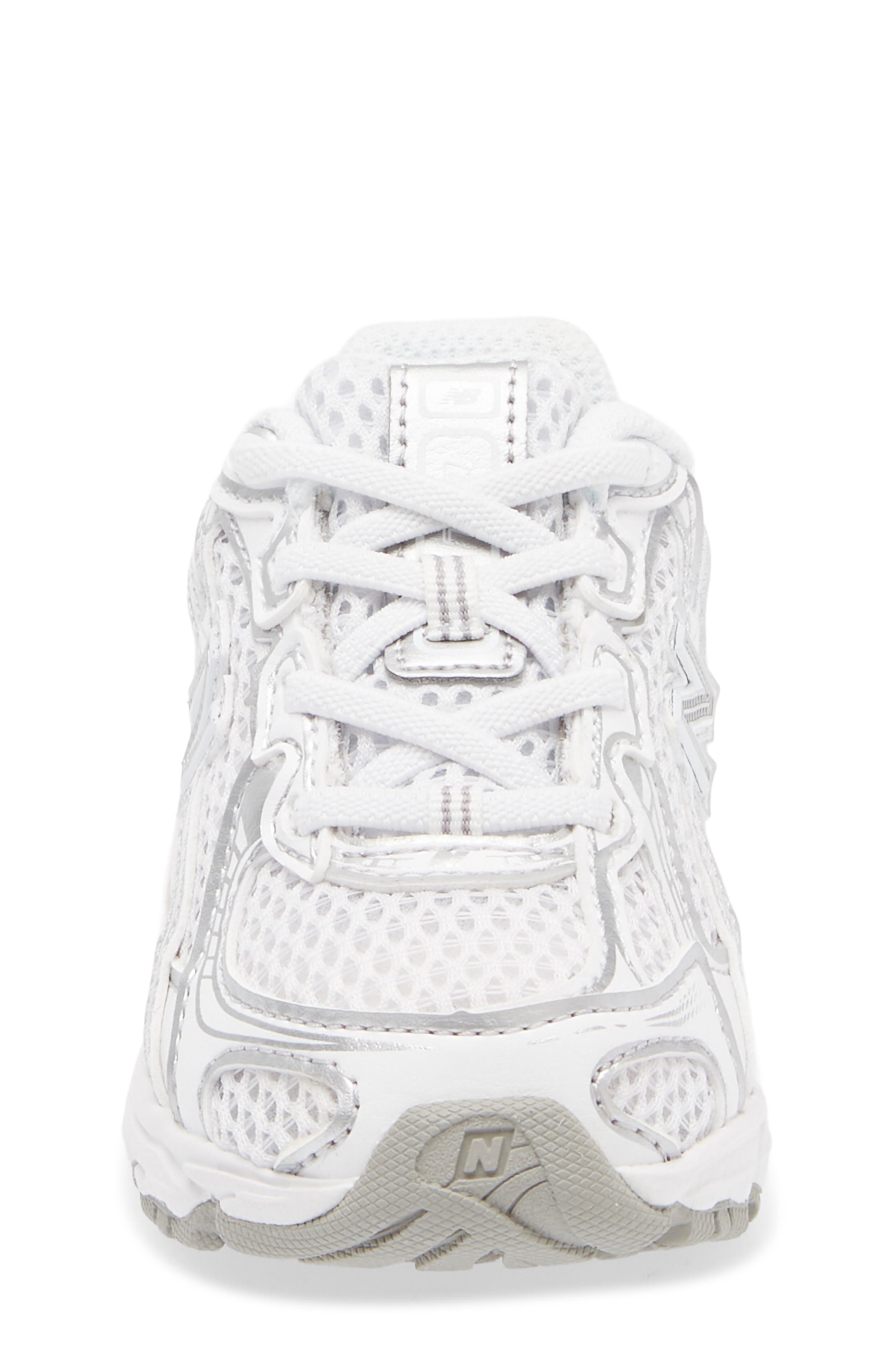 New Balance Kids' 740 Sneaker, Alternate, color, White/ Silver Metallic