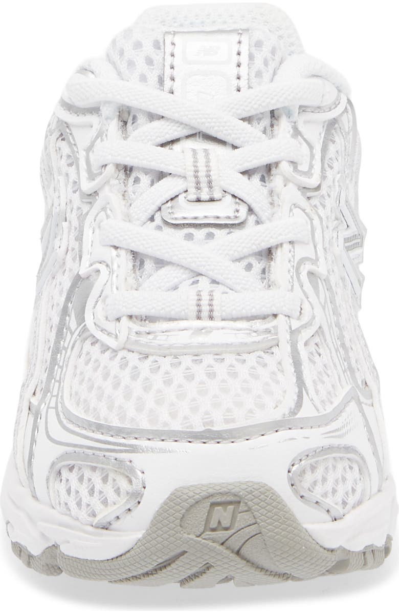 New Balance Kids' 740 Sneaker, Alternate, color, White/ Silver Metallic