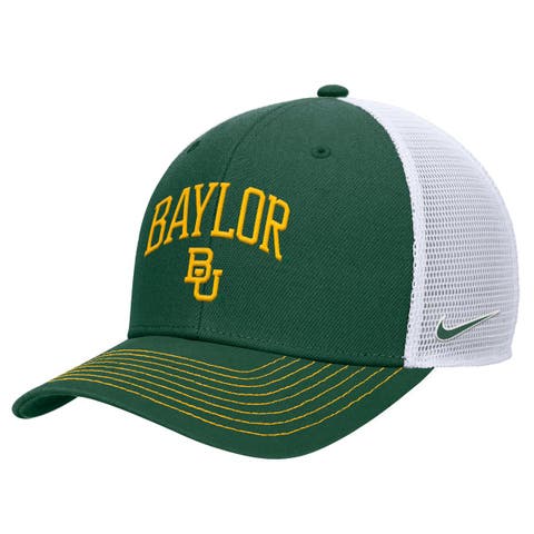 Men's Nike Green Baylor Bears Rise Adjustable Trucker Hat