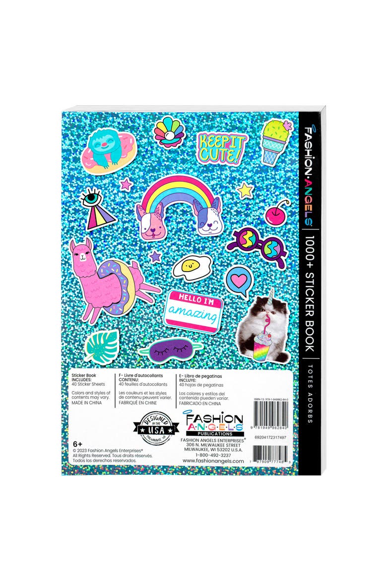 1,000+ Totes Adorbs Sticker Book, Alternate, color, Multicolored