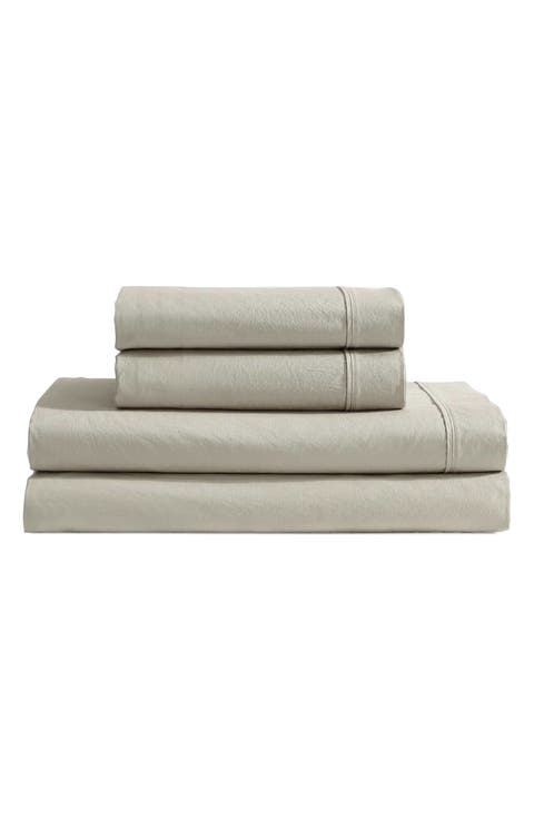 200 Thread Count Cotton Percale Sheet Set