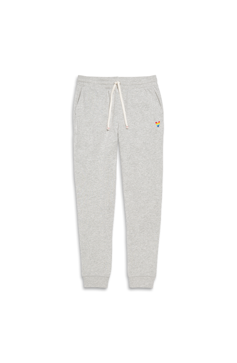 Primary Grown Ups 24/7 Embroidered Jogger, Main, color, Heather Silver