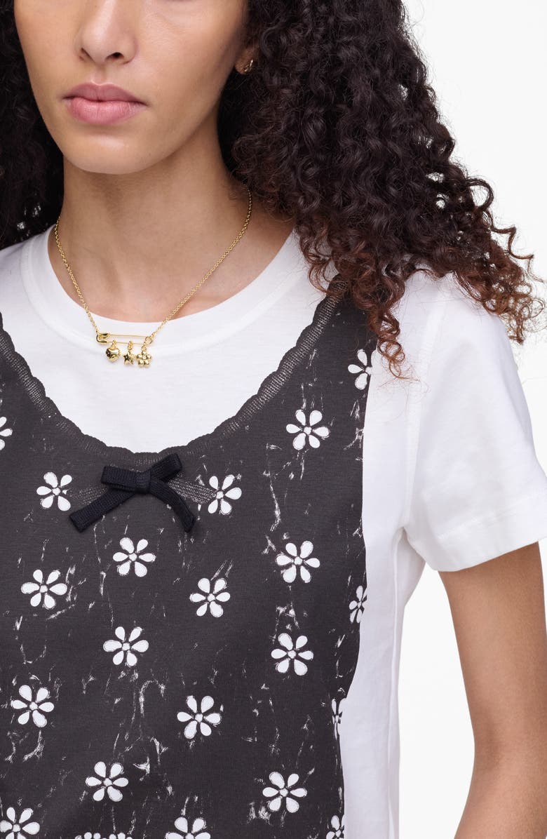 Marc Jacobs Balloon Charm Pendant Necklace, Alternate, color, Gold