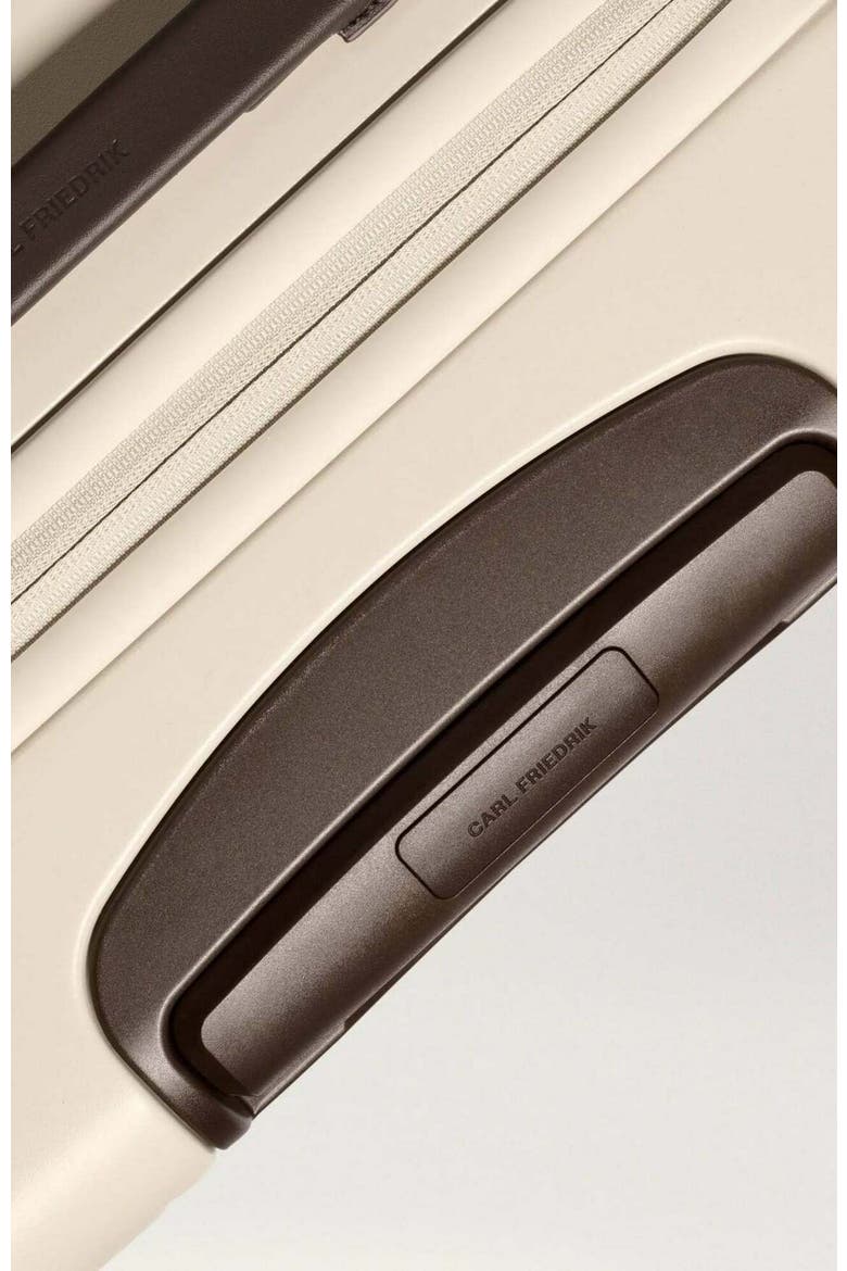 The Carry-on Zipped Suitcase, Alternate, color, Sand / Chocolate