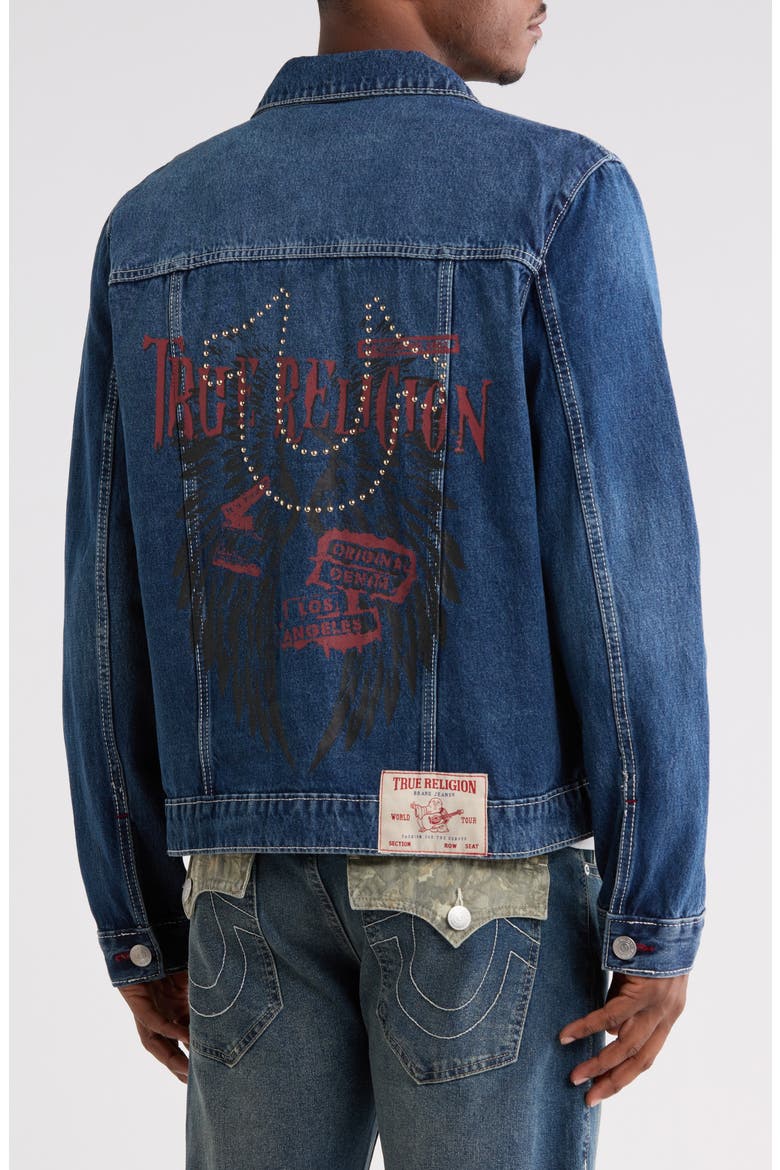 Jesse Winged Trucker Jacket, Alternate, color, MOODY LOUNGE