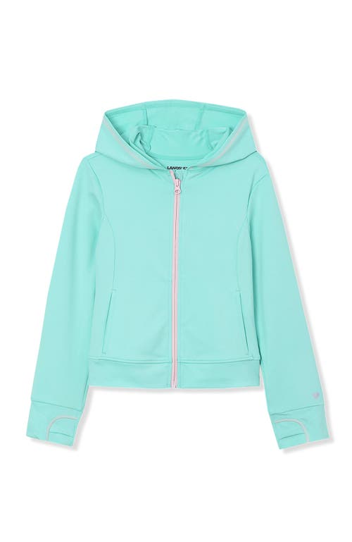 LANDS' END LANDS' END GIRLS ACTIVE ZIP UP HOODIE