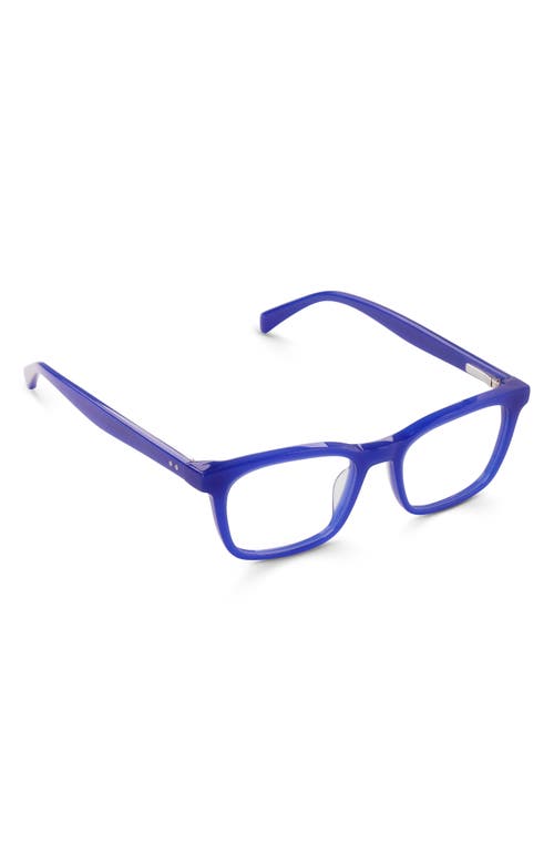 Eyebobs Brain Break 46mm Square Reading Glasses In Cobalt Blue