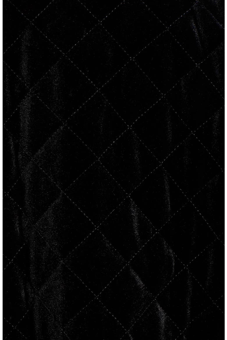 Contraband Quilted Velvet Jacket, Alternate, color, BLACK