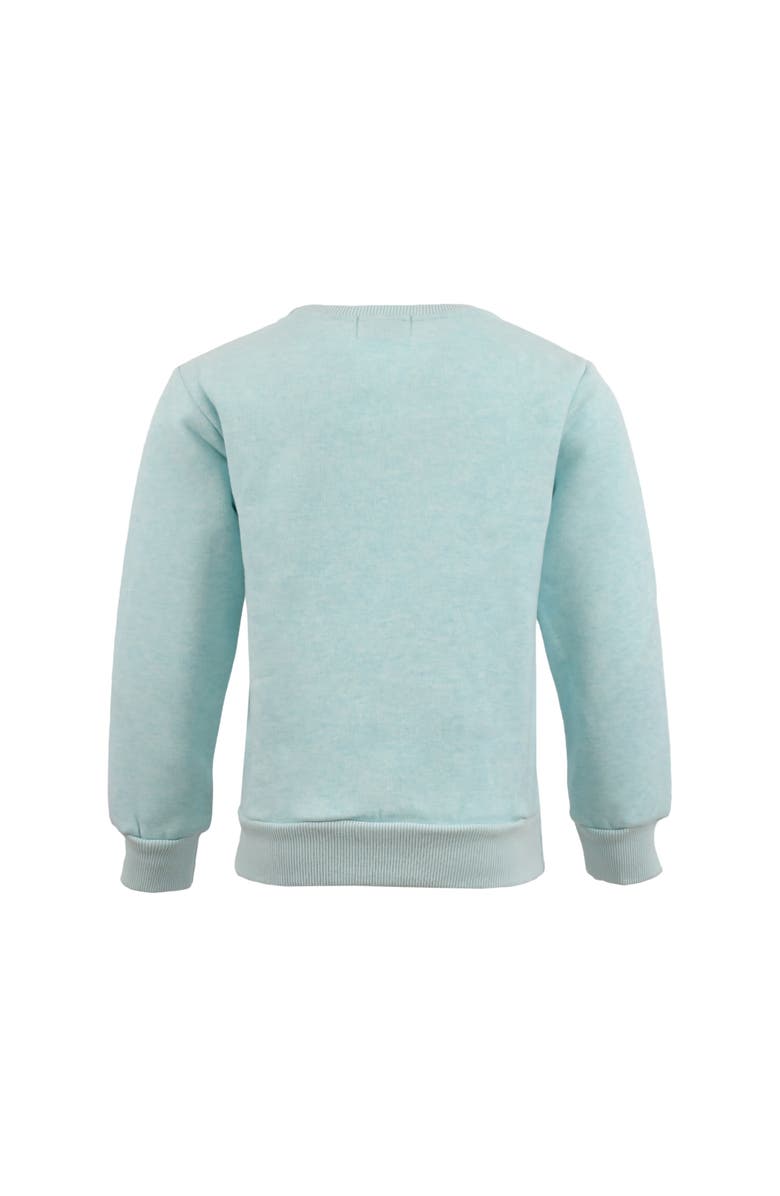 Lola + The Boys Women's Chicago Sparkle Heart Sweatshirt, Alternate, color, 