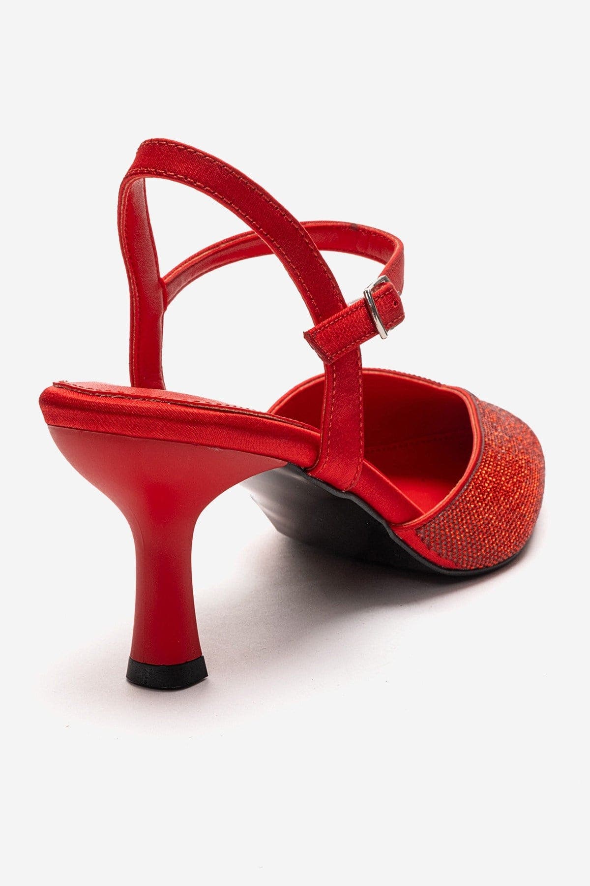 Prologue Shoes Nivora Stiletto Pump, Alternate, color, Red