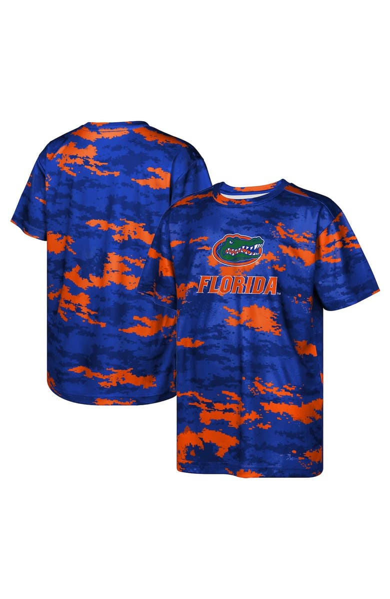 Outerstuff Youth Royal Florida Gators Scrimmage Sublimated T-Shirt, Alternate, color, Royal