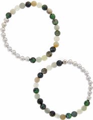 The Healer’s Collection N6 Happiness/Ease Set of 2 Healer's Bracelets
