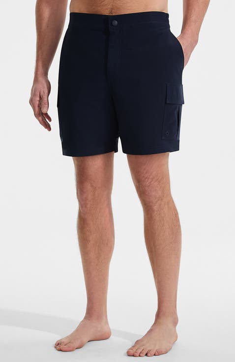 7" Quick Dry Cargo Swim Short