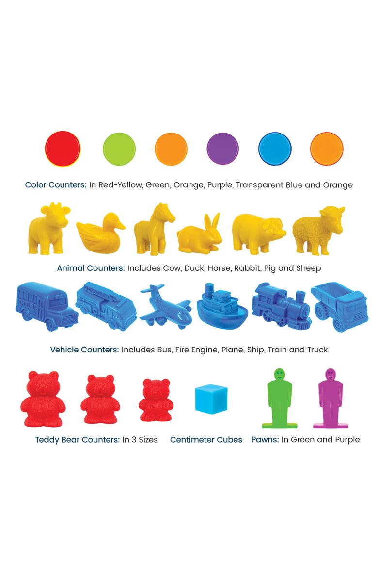 Counters Multipack 555 Pieces,Various Colorsshapes & Styles, Alternate, color, Multicolored