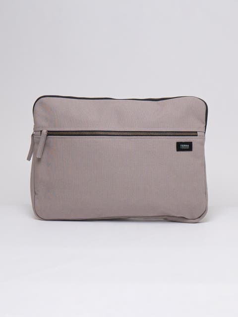 15.6-Inch Organic Cotton Laptop Sleeve