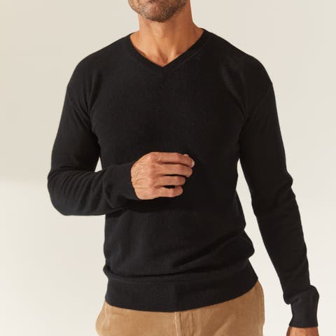 Liam Cashmere V-Neck Sweater