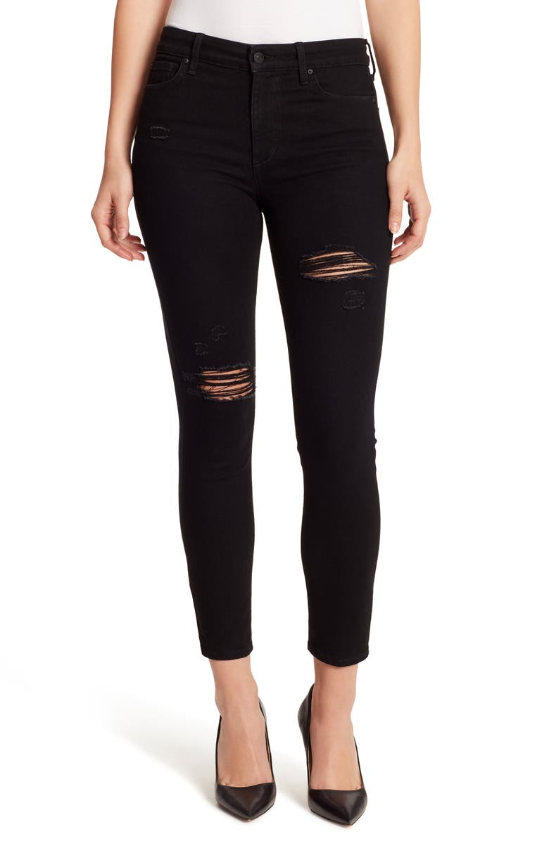 Ella Moss High Waist Ankle Skinny Jeans, Main, color,