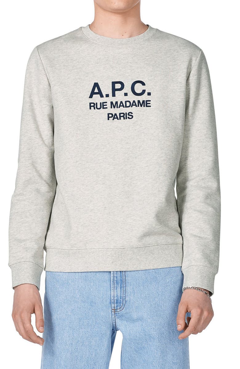 A.P.C. Rufus Crewneck Sweatshirt, Alternate, color,