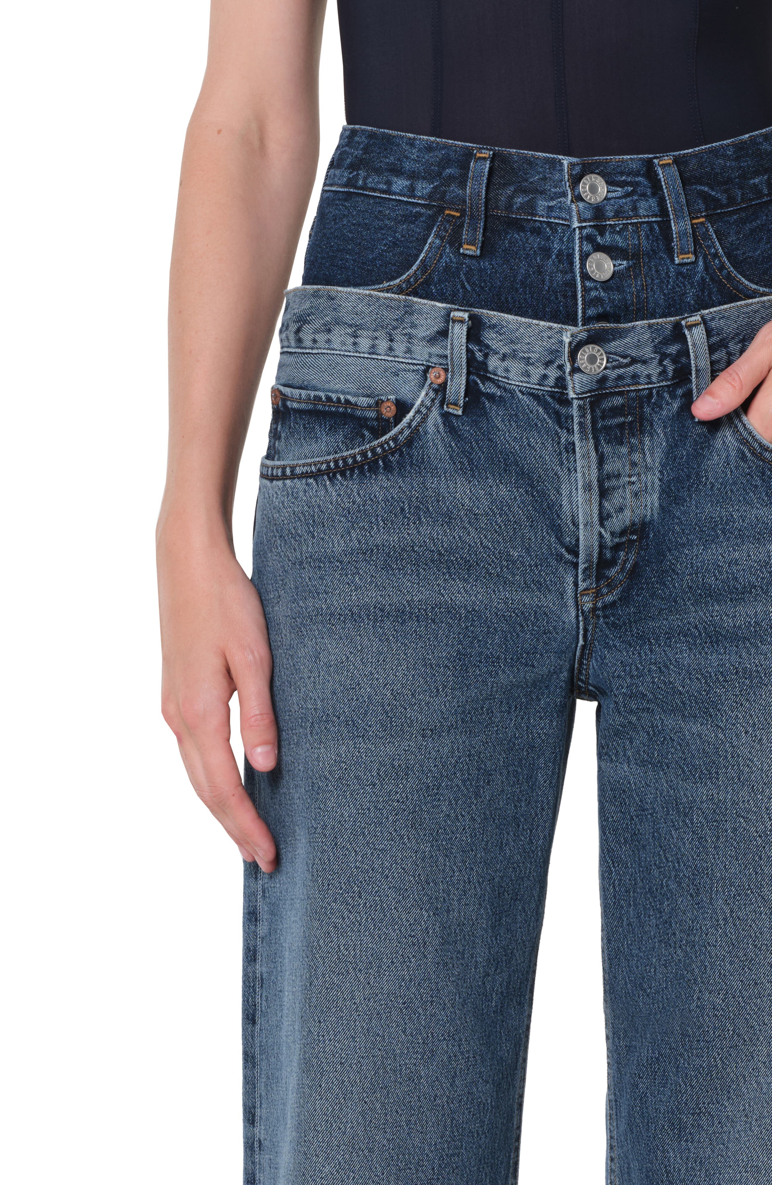 AGOLDE Elson Double Waist Jeans | Nordstrom