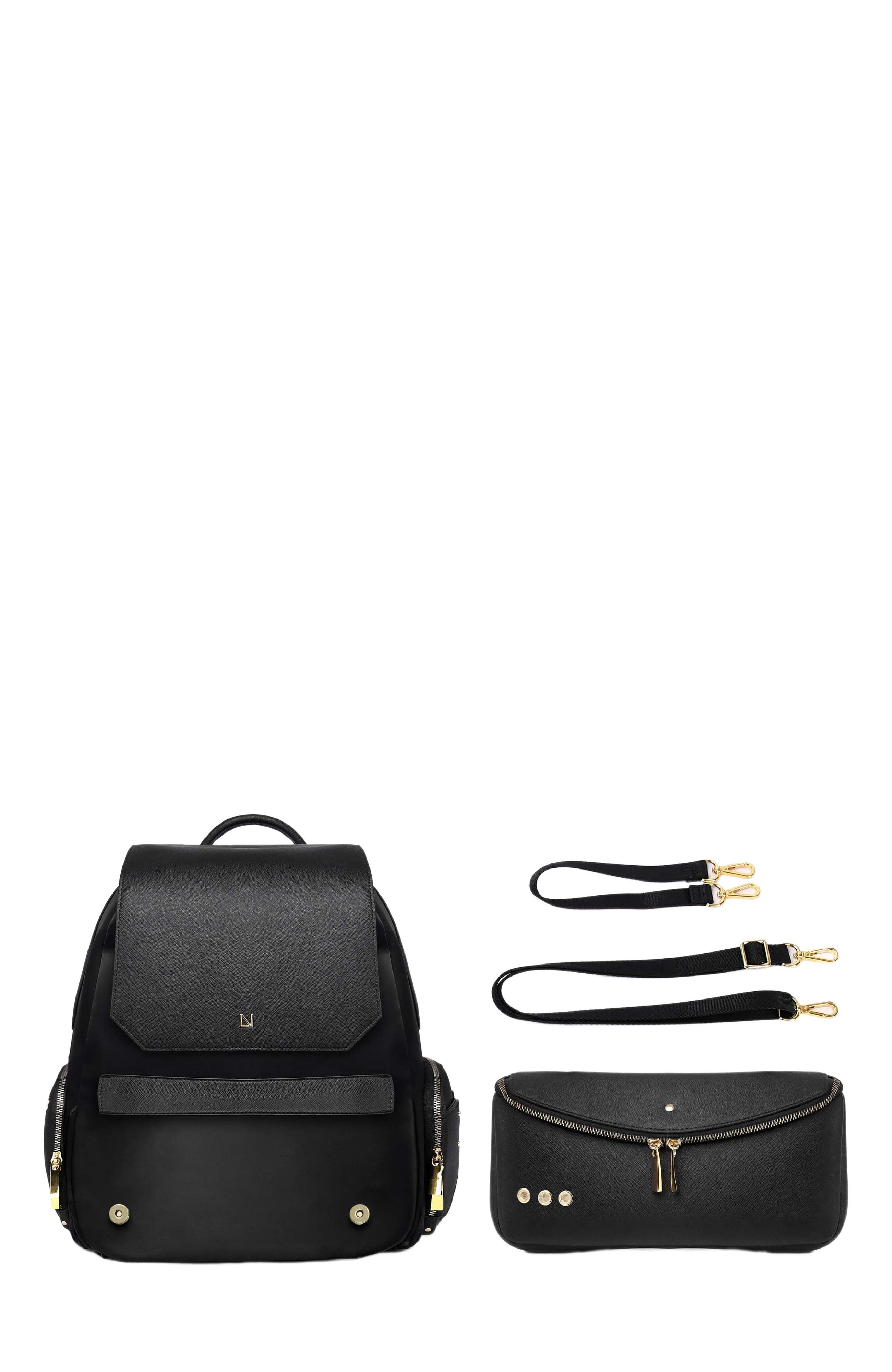 Lux and Nyx Zoe 13-inch Laptop Backpack For Women, Alternate, color, Black