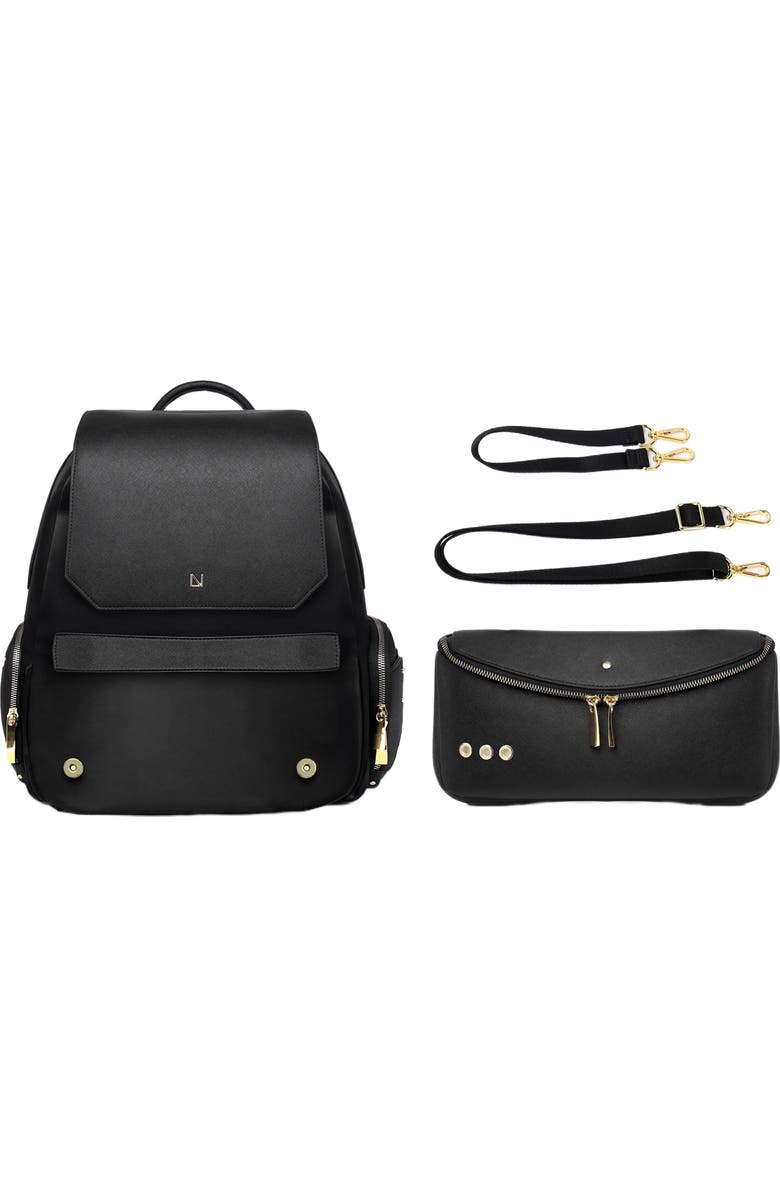 Lux and Nyx Zoe 13-inch Laptop Backpack For Women, Alternate, color, Black