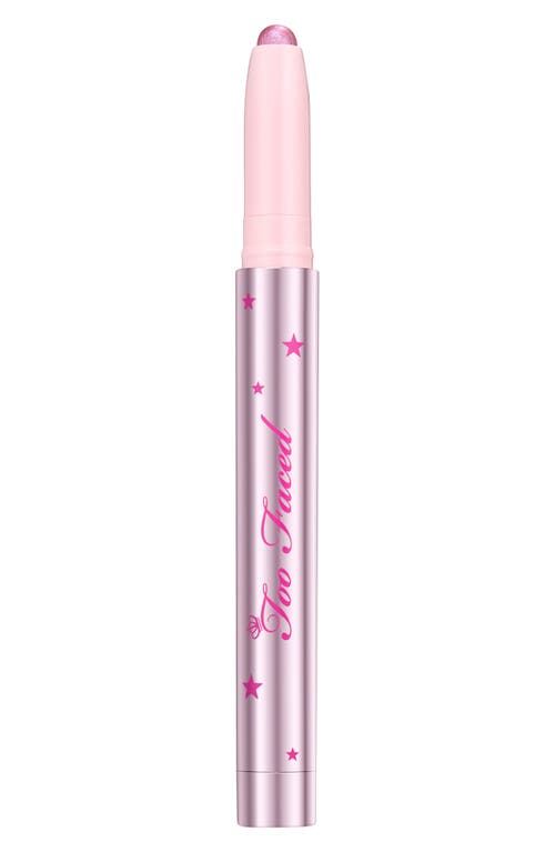 Too Faced Quickie Queen Sparkling Eye Shadow Stick In Lilac Lust