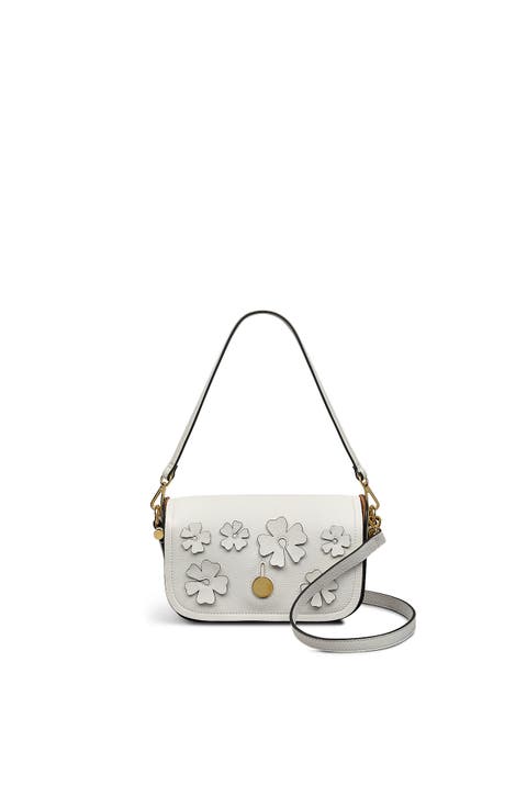 Bathurst Mews - Cutwork Floral Small Flapover Crossbody Bag