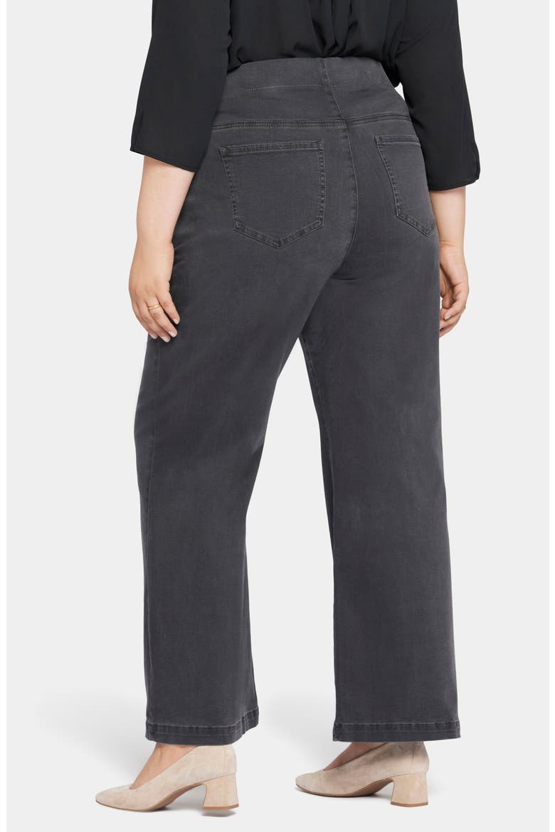 Teresa Pull On Wide Leg Jeans, Alternate, color, SIERRA
