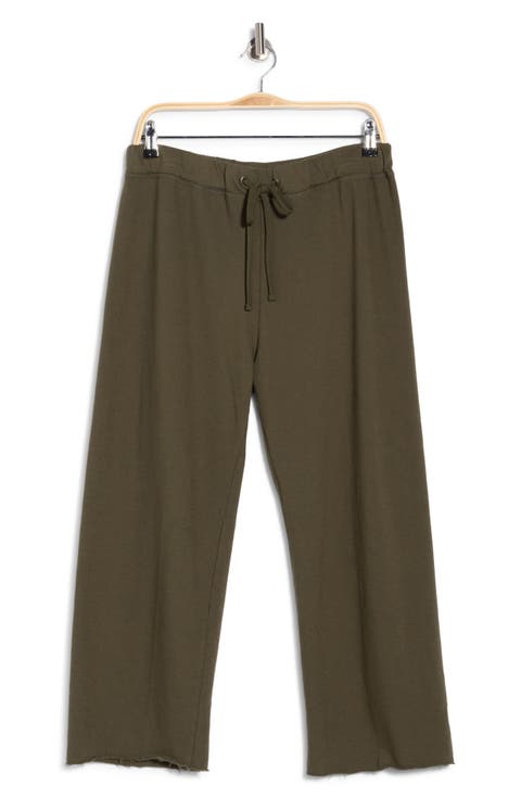 French Terry Raw Edge Sweatpants