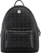 MCM Medium Stark Side Studs Backpack in Visetos