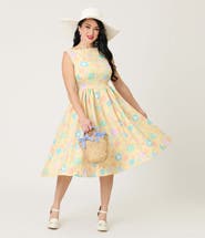 Unique Vintage Livvie Swing Dress