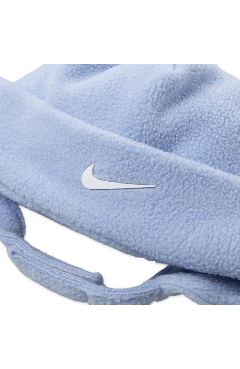 Nike Swoosh Fleece Cap & Mittens, Alternate, color, Cobalt Bliss