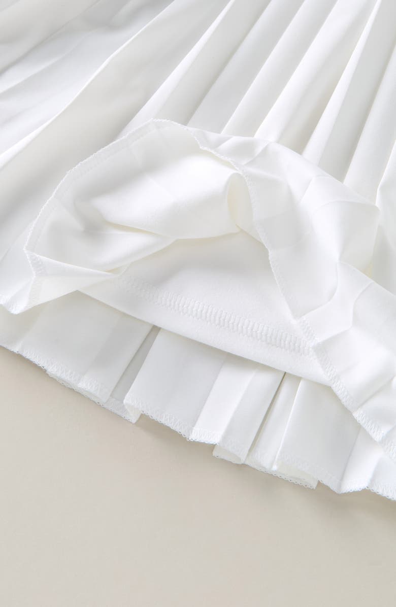 Zella Girl Kids' Pisces Pleated Skort, Alternate, color, White